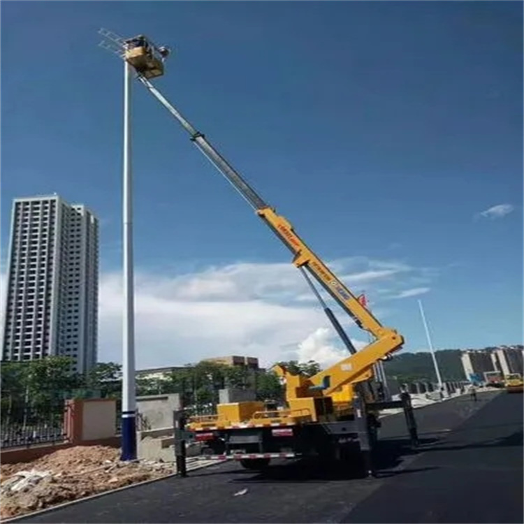 上海嘉定维修路灯的曲臂升降车出租